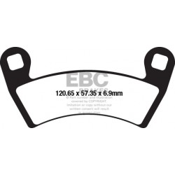 Placute de frana EBC FA656TT Placute de frana EBC FA656TT