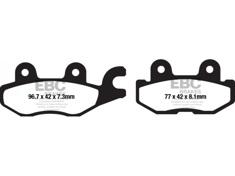 Placute de frana EBC FA674TT