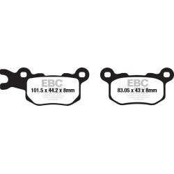 Placute de frana EBC FA685TT Placute de frana EBC FA685TT