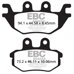 Placute de frana EBC FA686TT Placute de frana EBC FA686TT