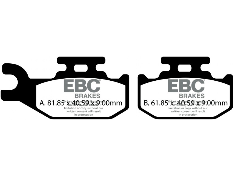 Placute de frana EBC FA690TT