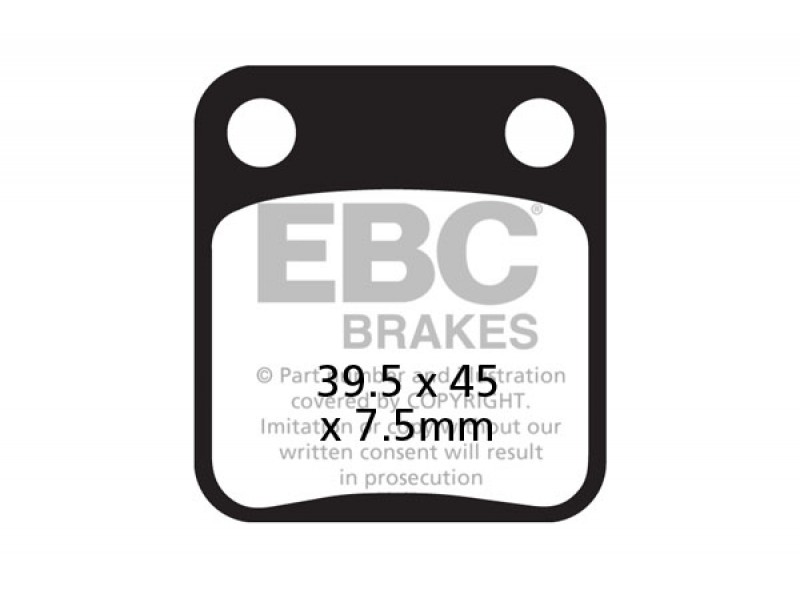 Placute de frana EBC FA054R Placute de frana EBC FA054R