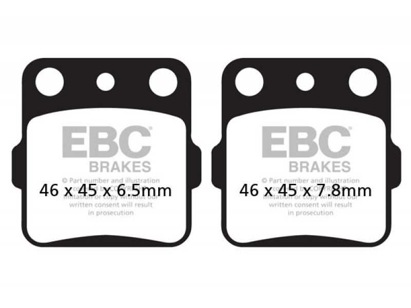 Placute de frana EBC FA084/2TT