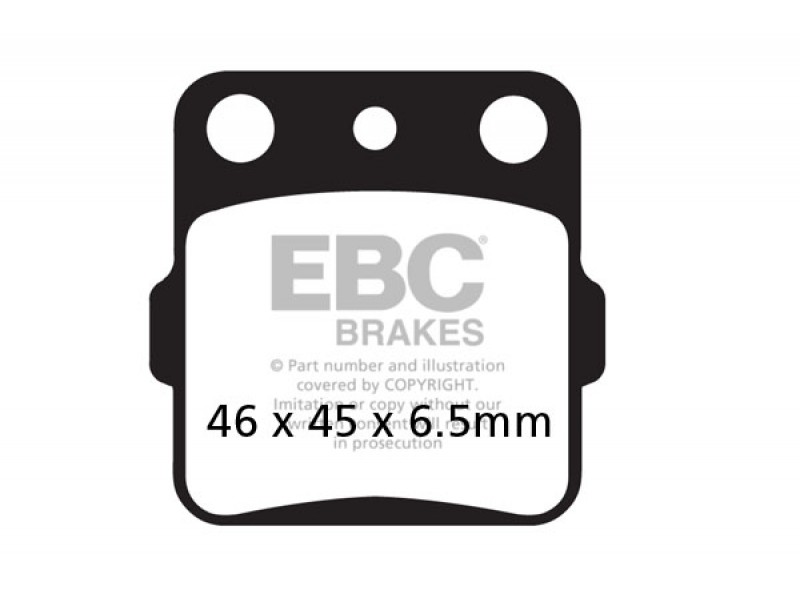 Placute de frana EBC FA084/3R