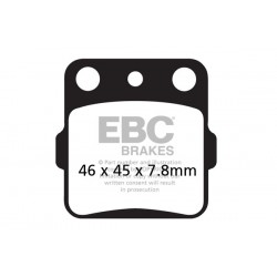 Placute de frana EBC MXS084