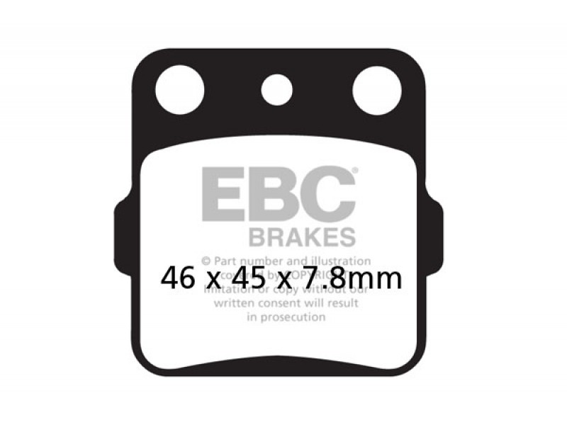 Placute de frana EBC MXS084