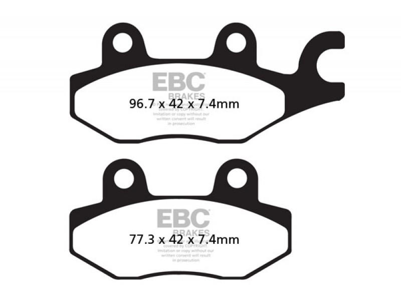 Placute de frana EBC MXS165