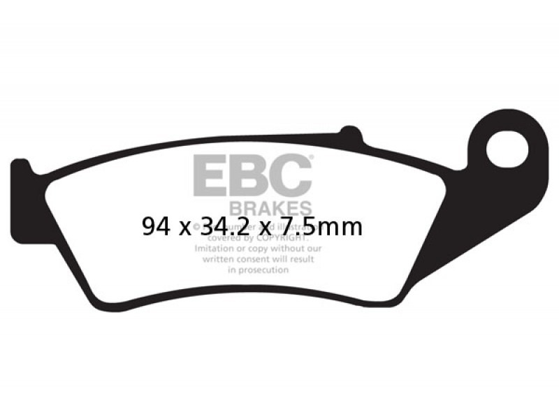 Placute de frana EBC MXS185