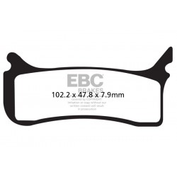 Placute de frana EBC MXS406 Placute de frana EBC MXS406