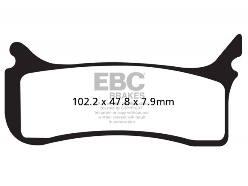 Placute de frana EBC MXS406