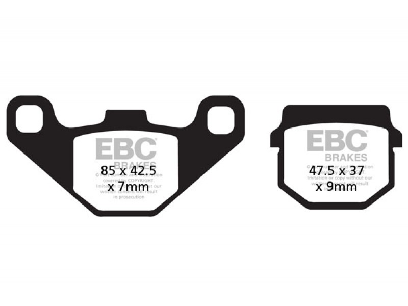Placute de frana EBC SFA083HH Placute de frana EBC SFA083HH