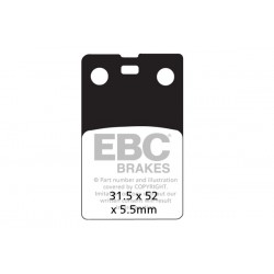 Placute de frana EBC SFA099 Placute de frana EBC SFA099