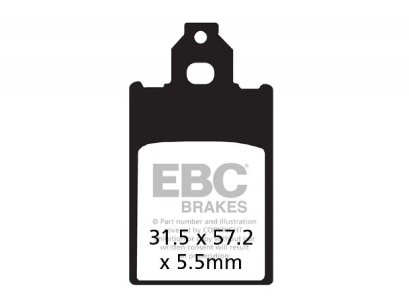 Placute de frana EBC SFA116 Placute de frana EBC SFA116