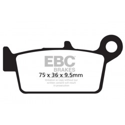 Placute de frana EBC SFA131/3 Placute de frana EBC SFA131/3