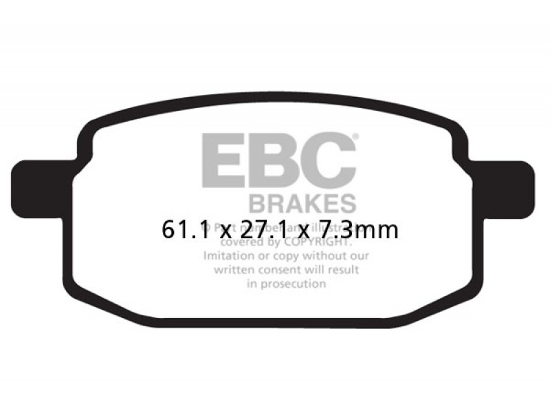 Placute de frana EBC SFA169HH Placute de frana EBC SFA169HH