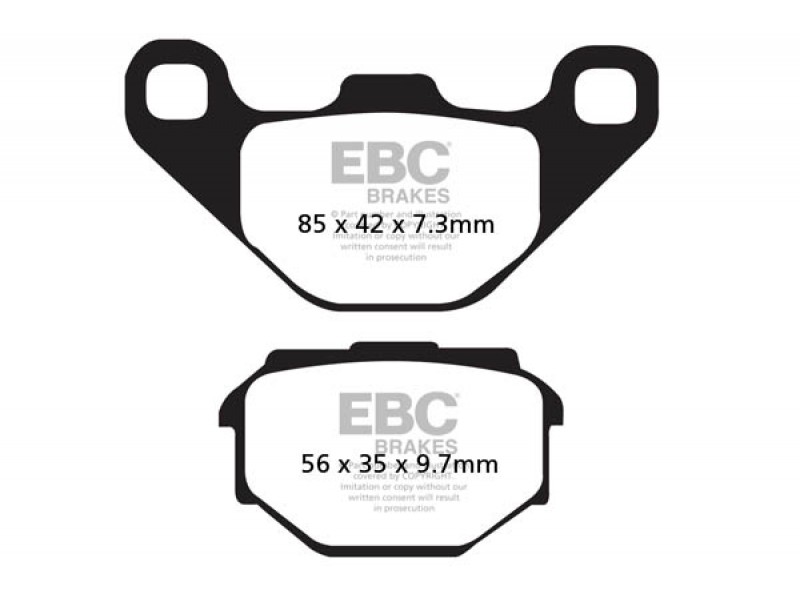 Placute de frana EBC SFA173 Placute de frana EBC SFA173