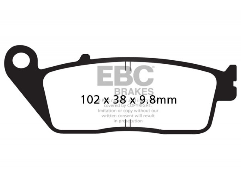 Placute de frana EBC SFA196HH Placute de frana EBC SFA196HH