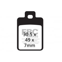 Placute de frana EBC SFA255 Placute de frana EBC SFA255