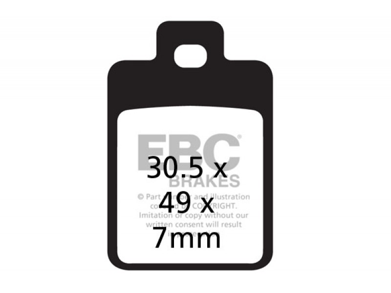 Placute de frana EBC SFA255