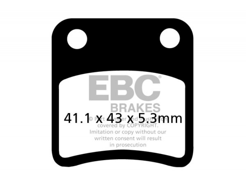 Placute de frana EBC SFA257/2 Placute de frana EBC SFA257/2