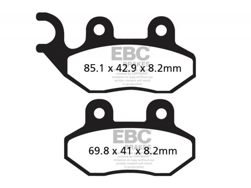 Placute de frana EBC SFA264HH Placute de frana EBC SFA264HH