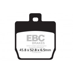 Placute de frana EBC SFA268 Placute de frana EBC SFA268