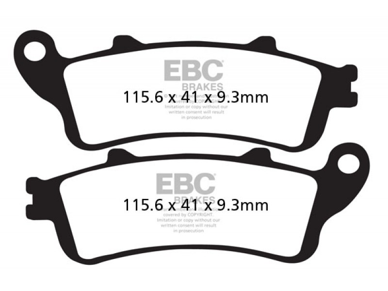 Placute de frana EBC SFA281HH Placute de frana EBC SFA281HH