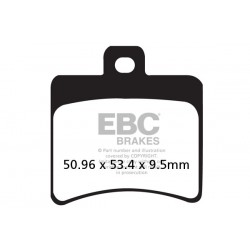 Placute de frana EBC SFA298 Placute de frana EBC SFA298