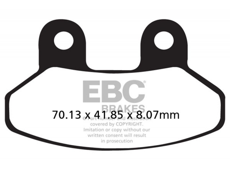 Placute de frana EBC SFA306 Placute de frana EBC SFA306