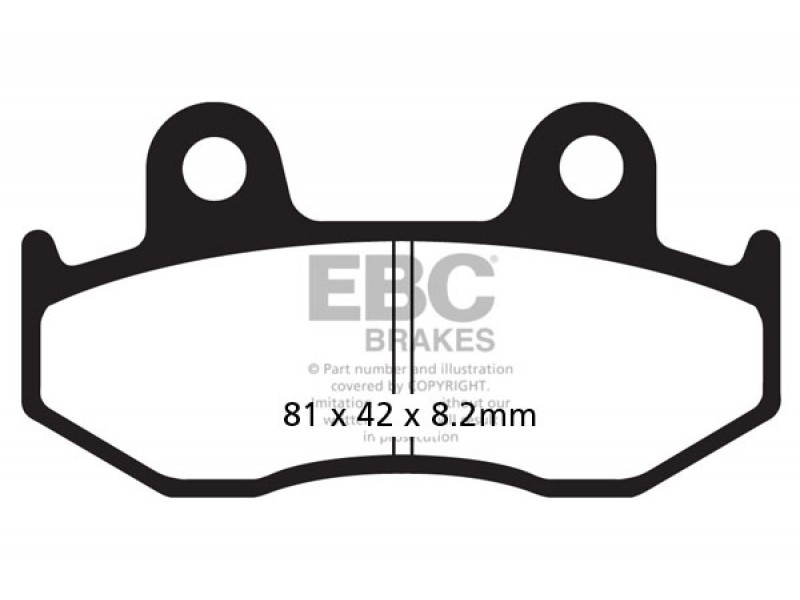 Placute de frana EBC SFA323/3HH Placute de frana EBC SFA323/3HH