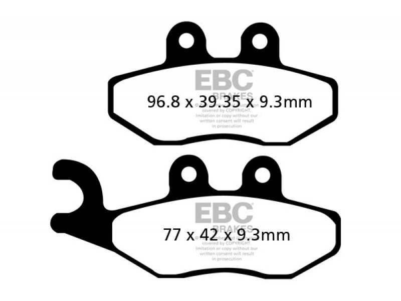 Placute de frana EBC SFA353 Placute de frana EBC SFA353