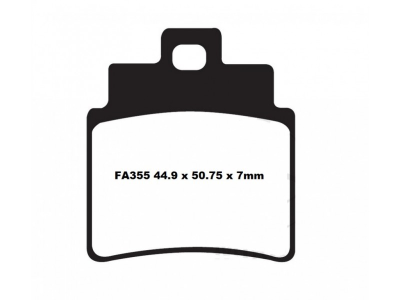 Placute de frana EBC SFA355/4HH Placute de frana EBC SFA355/4HH
