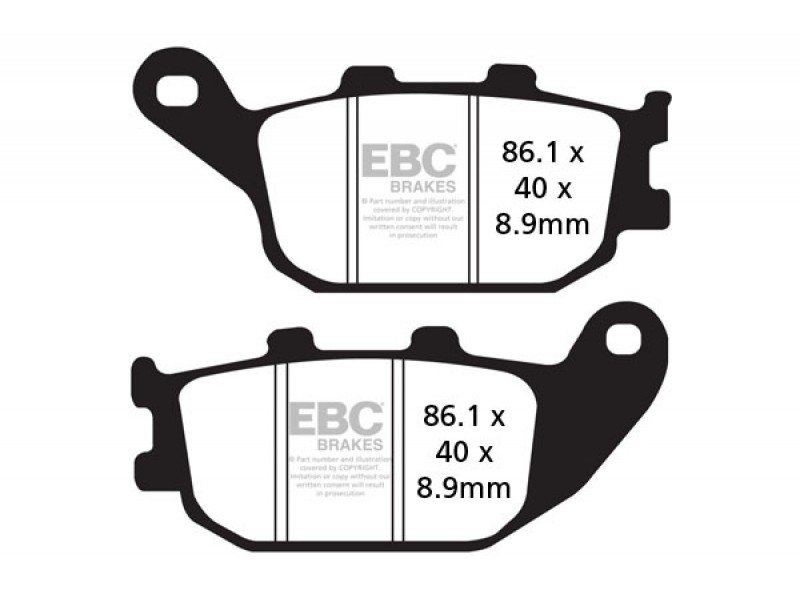 Placute de frana EBC SFA358HH Placute de frana EBC SFA358HH