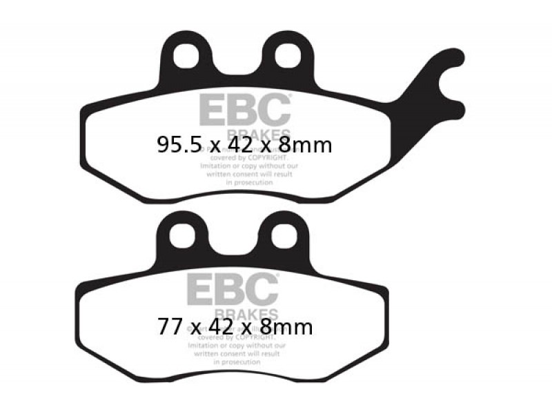 Placute de frana EBC SFA374 Placute de frana EBC SFA374