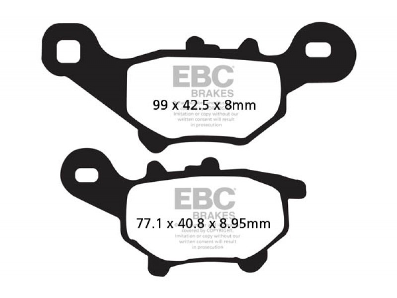 Placute de frana EBC SFA384 Placute de frana EBC SFA384