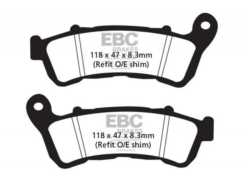 Placute de frana EBC SFA388 Placute de frana EBC SFA388