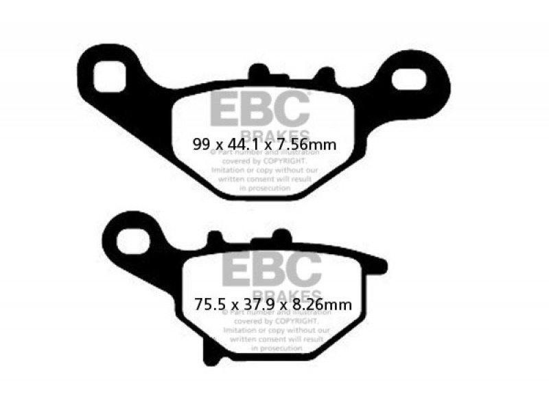 Placute de frana EBC SFA396HH Placute de frana EBC SFA396HH
