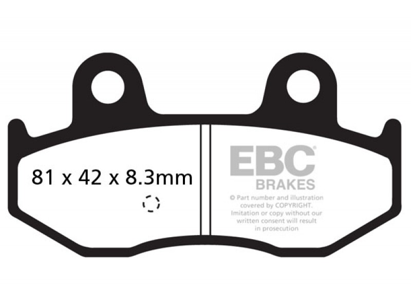 Placute de frana EBC SFA411HH Placute de frana EBC SFA411HH