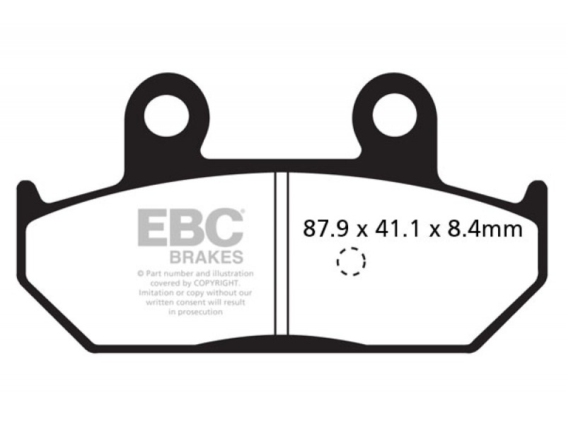 Placute de frana EBC SFA412 Placute de frana EBC SFA412