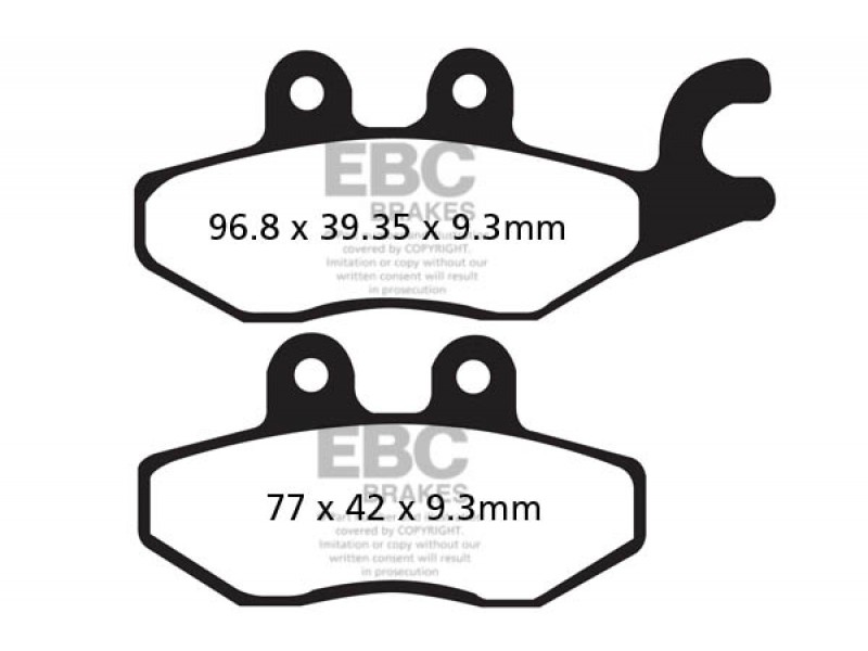 Placute de frana EBC SFA418HH Placute de frana EBC SFA418HH