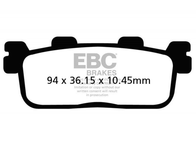 Placute de frana EBC SFA607 Placute de frana EBC SFA607
