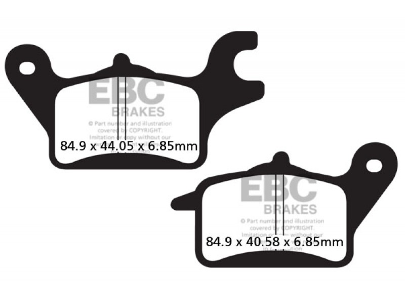 Placute de frana EBC SFA625 Placute de frana EBC SFA625