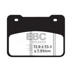 Placute de frana EBC SFA627HH Placute de frana EBC SFA627HH