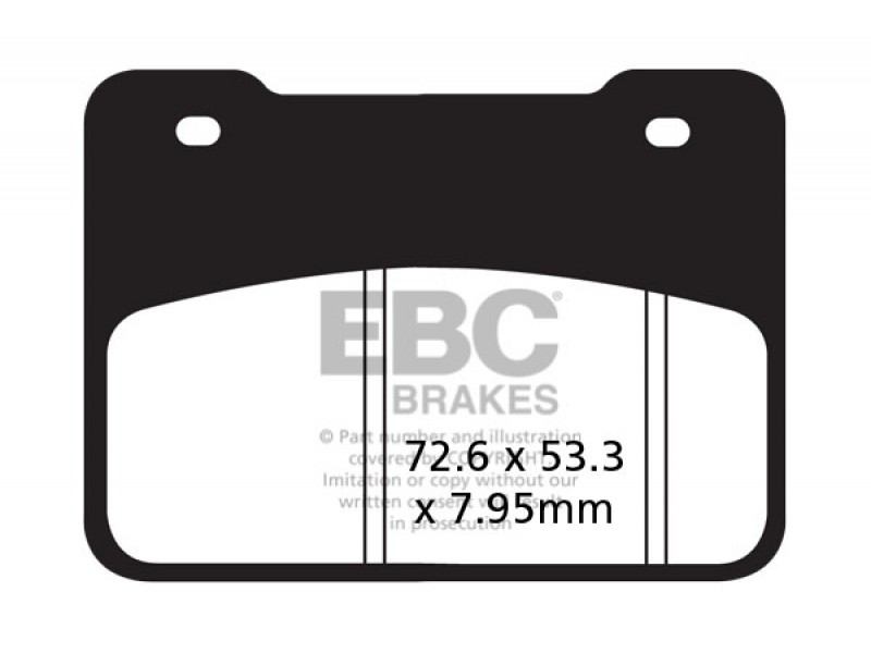 Placute de frana EBC SFA627HH Placute de frana EBC SFA627HH