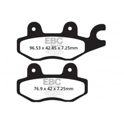 Placute de frana EBC SFA635 Placute de frana EBC SFA635