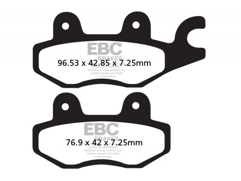 Placute de frana EBC SFA635 Placute de frana EBC SFA635
