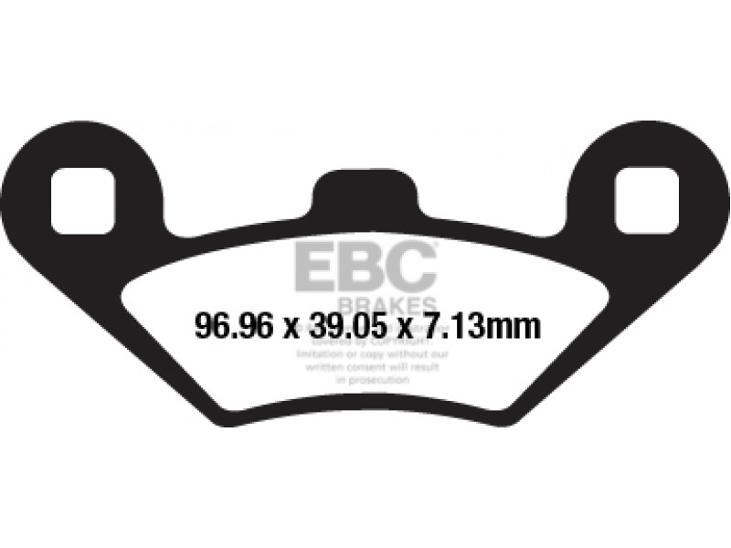 Placute de frana EBC SFA650HH