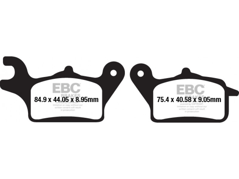 Placute de frana EBC SFA652 Placute de frana EBC SFA652
