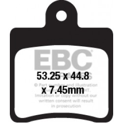 Placute de frana EBC SFA661/4 Placute de frana EBC SFA661/4
