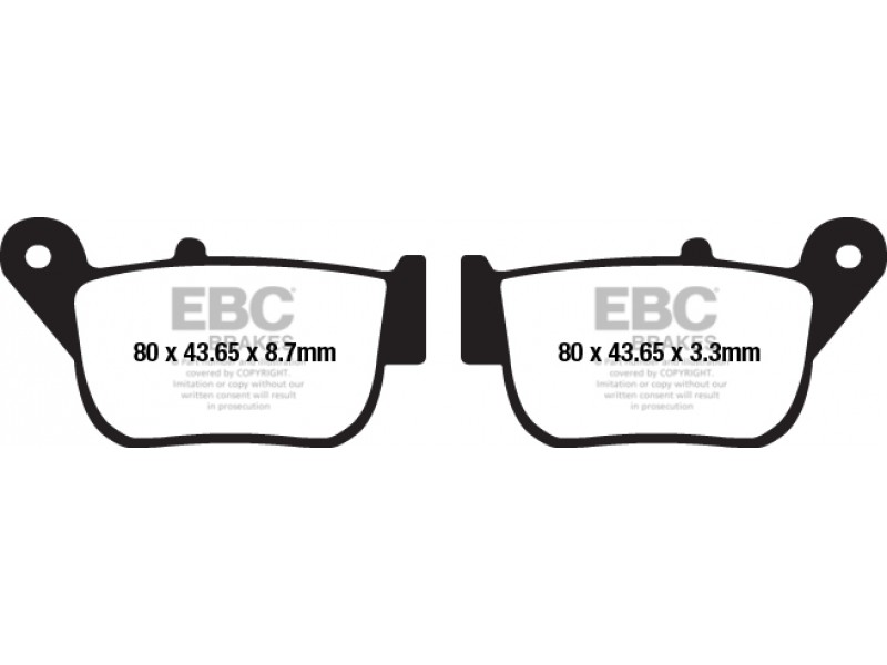 Placute de frana EBC SFA678 Placute de frana EBC SFA678